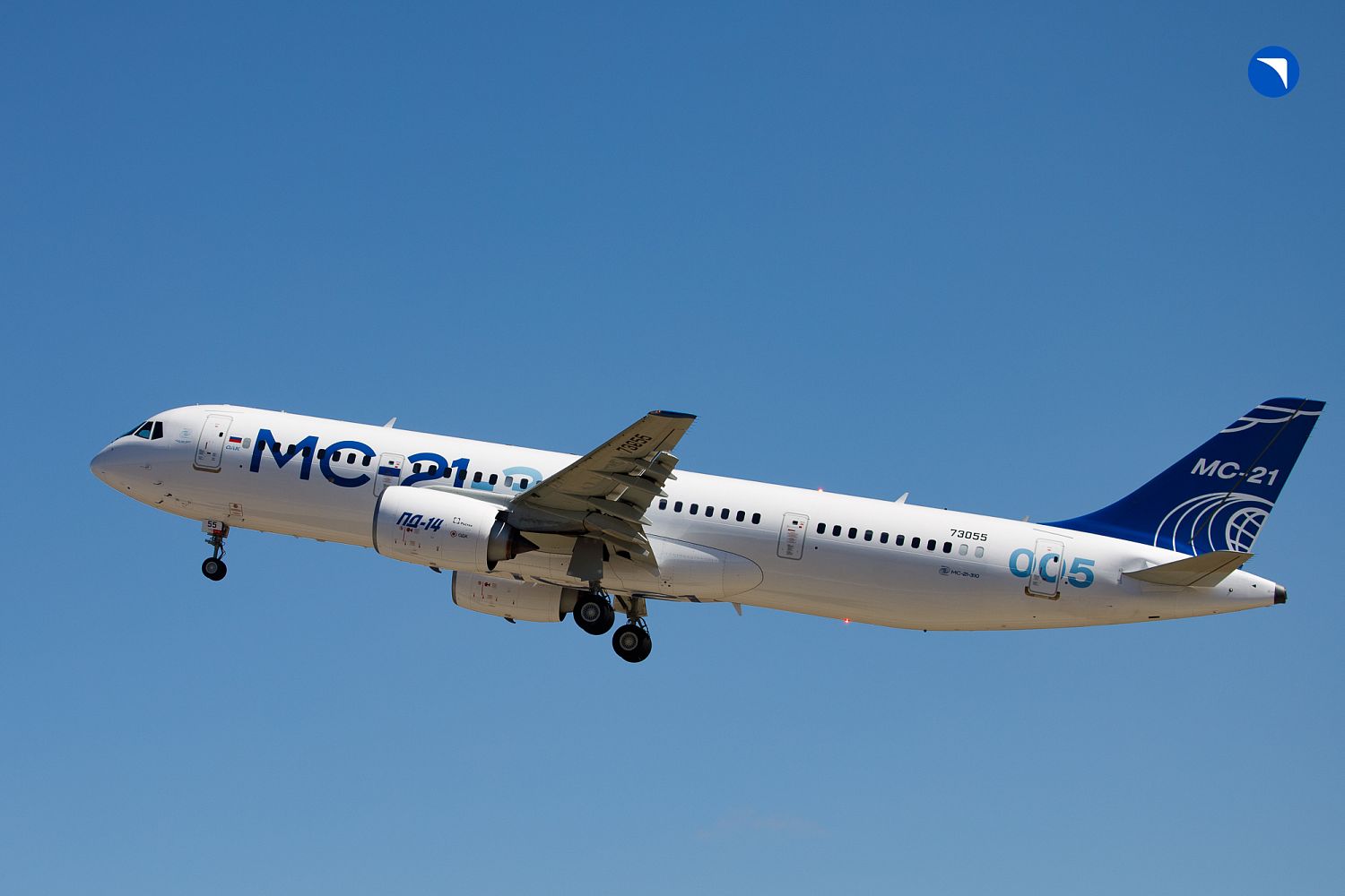 Лайнер МС-21 с новыми российскими системами совершил первый полет