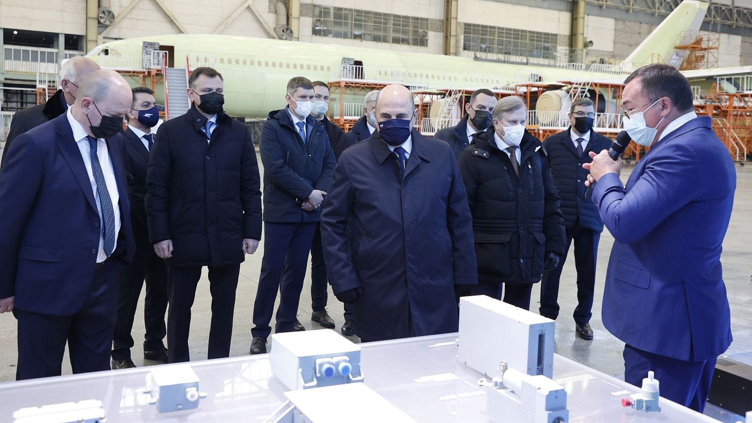 Mikhail Mishustin Visited the UAC Enterprise in Voronezh