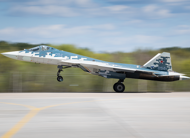 Многофункциональный комплекс фронтовой авиации пятого поколения Су-57