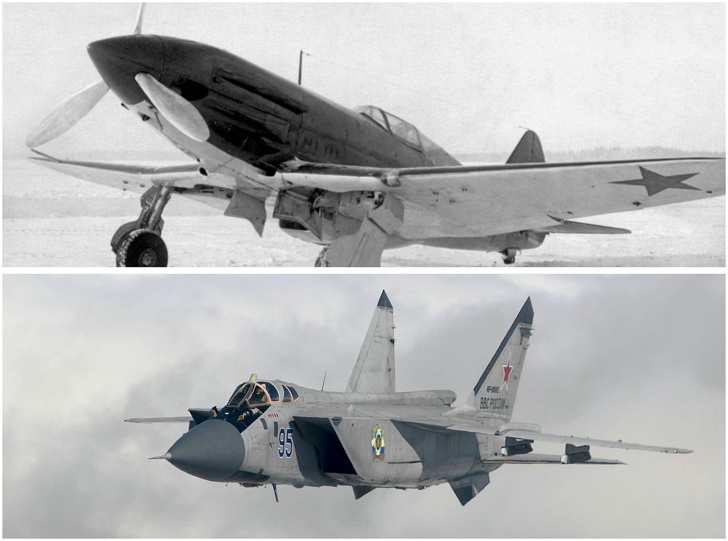 Угроза в воздухе и с воздуха: МиГ-3 и МиГ-31