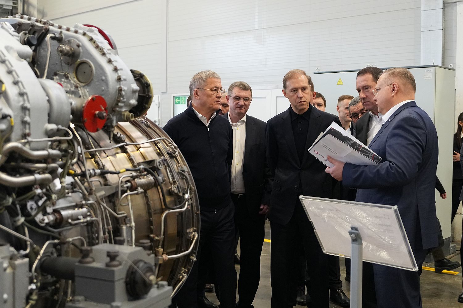 Денис Мантуров посетил ОДК-УМПО в рамках рабочей поездки в Башкортостан