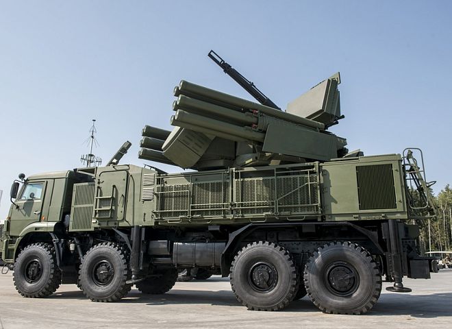The Pantsir-S1M Anti-Aircraft Missile and Gun System Suitable for Mounting on Various Types of Chassis