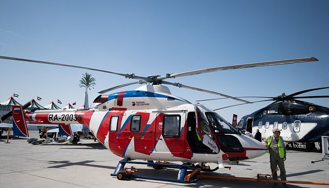 Ansat light utility twin-engine classical helicopter