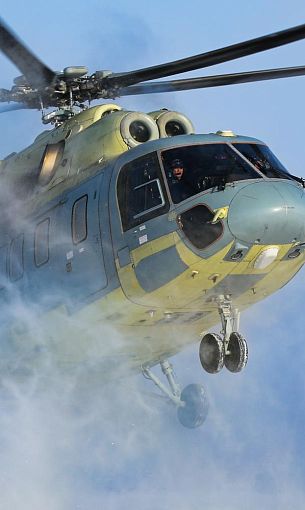 Импортозамещенный вертолет Ми-171А3 проверили экстремальным холодом в Якутии