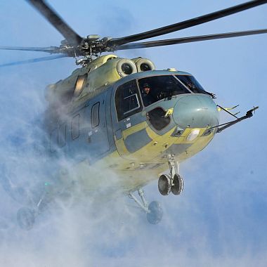 Импортозамещенный вертолет Ми-171А3 проверили экстремальным холодом в Якутии